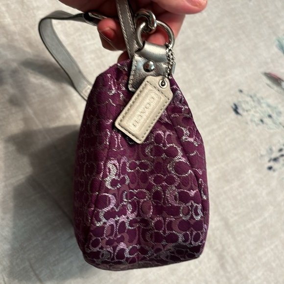 FINAL PRICE 🔥Coach mini bag  very pretty purple 🟣 - Picture 5 of 10